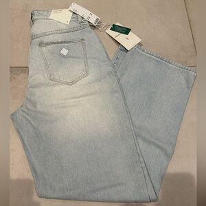 Urban Outfitters A brand Carrie Jeans High Rise Light Blue